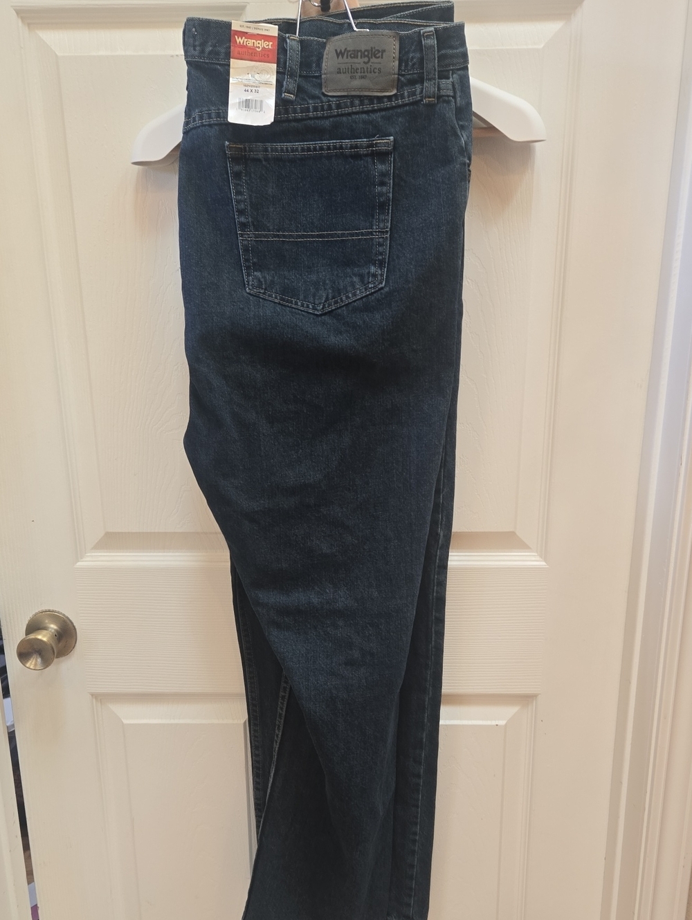 Wrangler Men's Indigo Straight Jeans